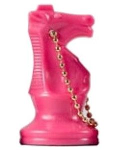 Sleutelhanger paard roze