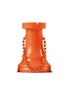 Sleutelhanger toren oranje